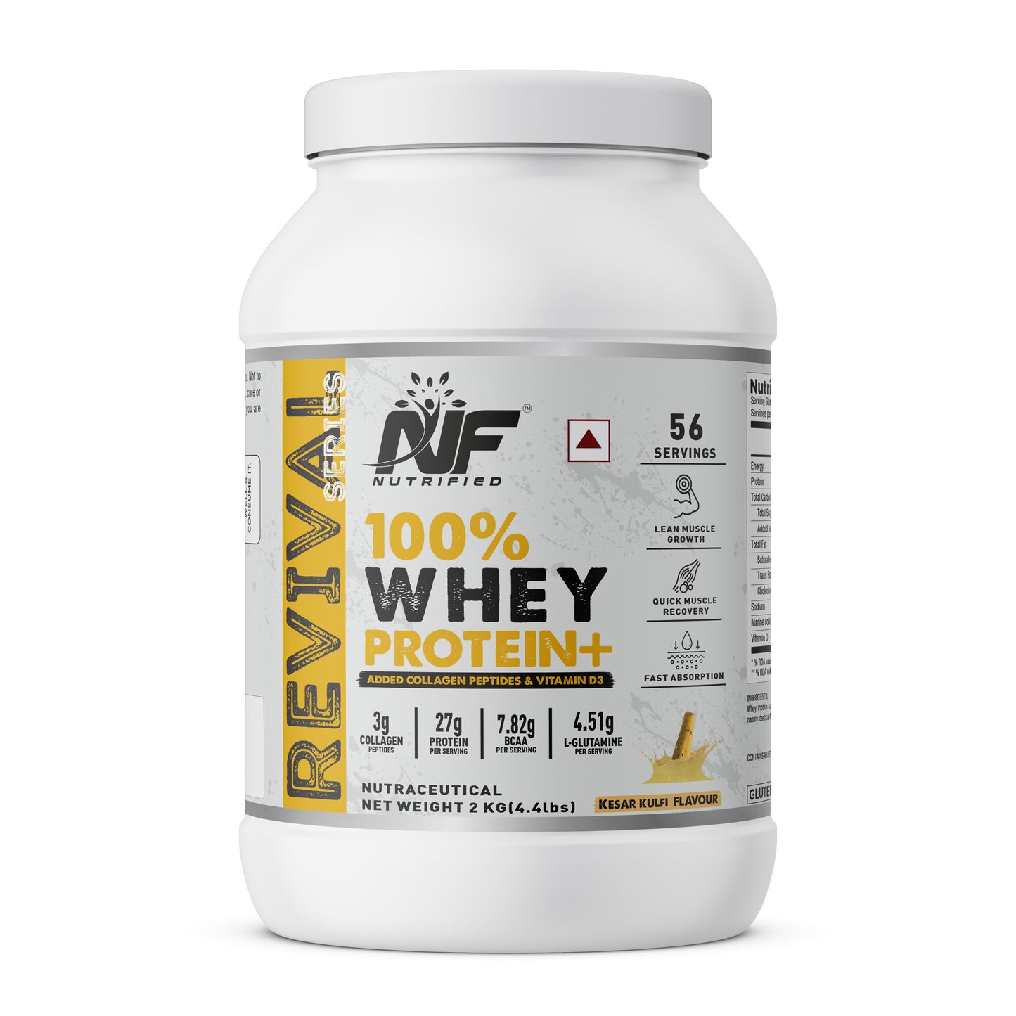 Nutrified 100% Whey Protein+ | NF
